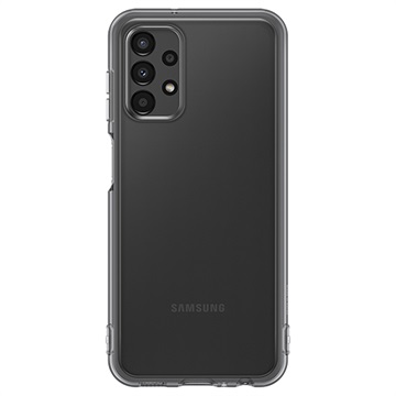 Samsung Galaxy A13 puha átlátszó burkolat EF-QA135TBEGWW - fekete