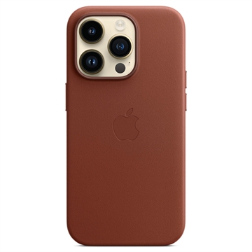 iPhone 14 Pro Apple Leather Case with MagSafe MPPK3ZM/A - Umber