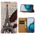 Glam Series Huawei Nova 10 Pro Wallet Case - Eiffel Tower