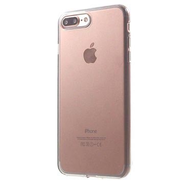 iPhone 7 Plus / iPhone 8 Plus fényes TPU tok - átlátszó