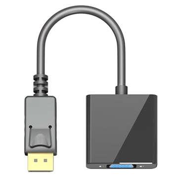 Goobay DisplayPort / VGA Adapter 1.1 - 15cm - Fekete