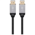 Goobay DisplayPort-DisplayPort kábel - 2 m - szürke