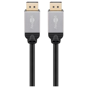 Goobay DisplayPort-DisplayPort kábel - 2 m - szürke