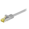 Goobay S/FTP CAT7 kerek hálózati kábel - 3 m - szürke