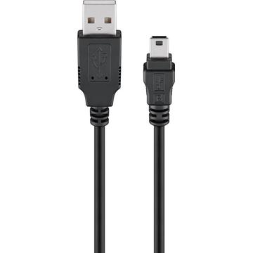 Goobay USB 2.0 / Mini USB kábel - 30cm