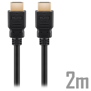 Goobay Ultra High Speed HDMI 2.1 8K kábel - 2 m - fekete