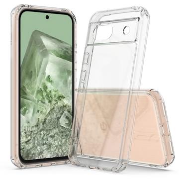 Google Pixel 8a Karcálló Hibrid Tok - Átlátszó