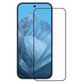 Google Pixel 9 Pro XL Full Cover Tempered Glass Screen Protector - Black Edge