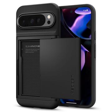 Google Pixel 9 Pro XL Spigen Slim Armor CS tok - fekete