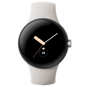 Google Pixel Watch (GA04301-DE) 41mm LTE - Ezüst / Chalk