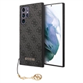 Guess 4G Charms Collection Samsung Galaxy S23 Ultra 5G Hibrid Tok - Szürke