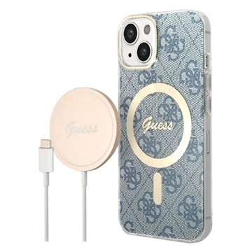 Guess 4G Edition Bundle Pack iPhone 14 Tok & Vezeték Nélküli Töltő