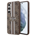 Guess 4G Printed Stripe Samsung Galaxy S23 Plus 5G Hibrid Tok - Barna