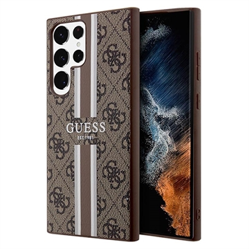 Guess 4G Printed Stripe Samsung Galaxy S23 Ultra 5G Hibrid Tok