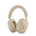 Guess Saffiano Triangle Logo Wireless Headhones - Gold