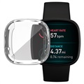 Hat Prince Fitbit Versa 3/Sense TPU Case with Screen Protector - Clear