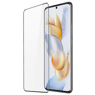 Honor 90 Dux Ducis Medium Alumina Képernyővédő Fólia - Fekete Él