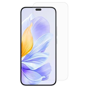 Honor X60i Edzett üveg Képernyővédő Fólia - Case Friendly - Átlátszó