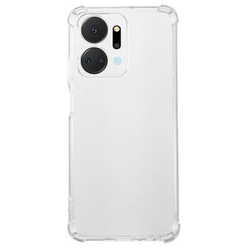 Honor X7a Ütésálló TPU Tok - Átlátszó