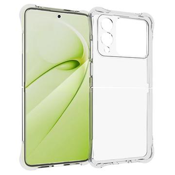 Huawei Nova Flip Ütésálló TPU Tok - Átlátszó