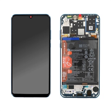 Huawei P30 Lite LCD kijelző (szervizcsomag) 02352RQA - kék