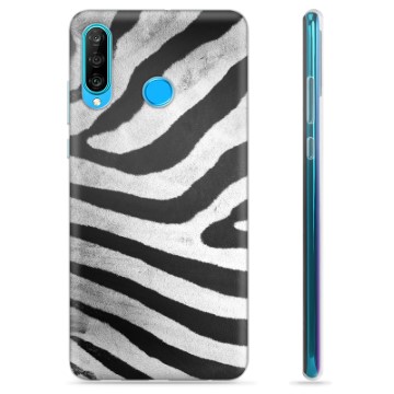 Huawei P30 Lite TPU tok - Zebra