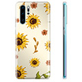 Huawei P30 Pro TPU tok - napraforgó