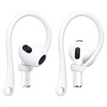 Imak elvesztést gátló Apple AirPods 3 TPU fülakasztók - fehér