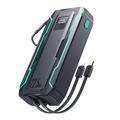 Joyroom JR-L018 22.5W 20000mAh Power Bank with USB-C, Lightning Cables - Black