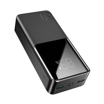 Joyroom JR-T015 Power Bank 30000mAh - 15W, USB-C, 2x USB-A - Black