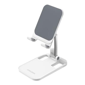 KAKUSIGA KSC-575 Desktop Phone Stand Folding Adjustable Phone Holder for Watching, Live Streaming