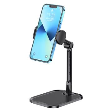 Kakusiga KSC-747 Tufeng Series Cell Phone Stand ABS+PC Adjustable Height Phone Holder Cellphone Cradle Desktop Dock