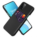 KSQ OnePlus 8T tok kártyatartó zsebbel - fekete