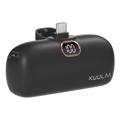 Kuulaa KL-YD42-C2 kompakt power bank - 18W, 5000mAh - fekete