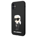 Karl Lagerfeld Ikonik iPhone 11 szilikon tok - fekete