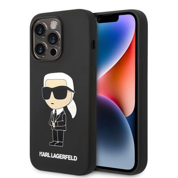 iPhone 15 Pro Max Karl Lagerfeld Ikonik szilikon tok