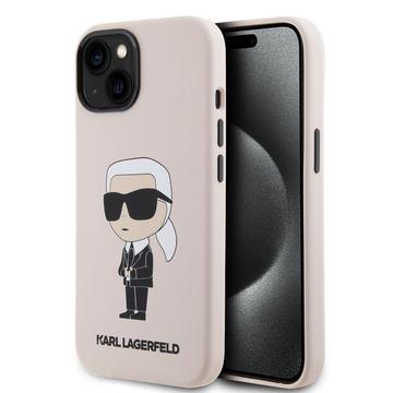 iPhone 15 Karl Lagerfeld Ikonik szilikon tok