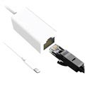 Lightning to RJ45 Ethernet LAN vezetékes hálózati adapter - fehér