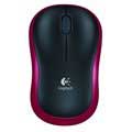 Logitech M185 vezeték nélküli egér - piros