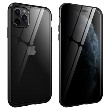 iPhone 11 Pro Mágneses Tok Edzett Üveggel - Magánélet