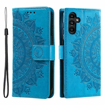 Samsung Galaxy A34 5G Mandala sorozat pénztárca tok