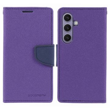 Mercury Goospery Fancy Diary Samsung Galaxy S24+ Wallet Case - Purple