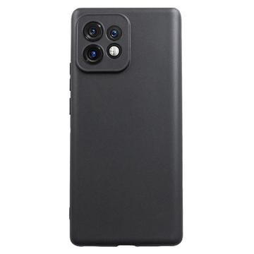 Motorola Edge 40 Pro/Moto X40 Ujjlenyomat-mentes Matt TPU Tok - Fekete