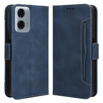 Motorola Moto G34 Cardholder Series Pénztárca Tok - Kék