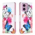 Motorola Moto G34 Wonder Series Wallet Case - Butterflies