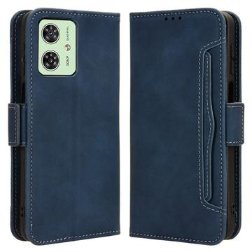 Motorola Moto G54 Cardholder Series Pénztárca Tok - Kék