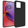 Motorola Moto G84 Ujjlenyomat-mentes Matt TPU Tok - Fekete