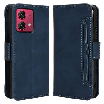 Motorola Moto G84 Cardholder Series Pénztárca Tok - Kék