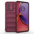 Robusztus sorozatú Motorola Moto G84 TPU tok - Bor Vörös