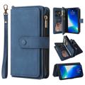 Multipurpose Series iPhone 14 Pro Max Wallet Case - Blue